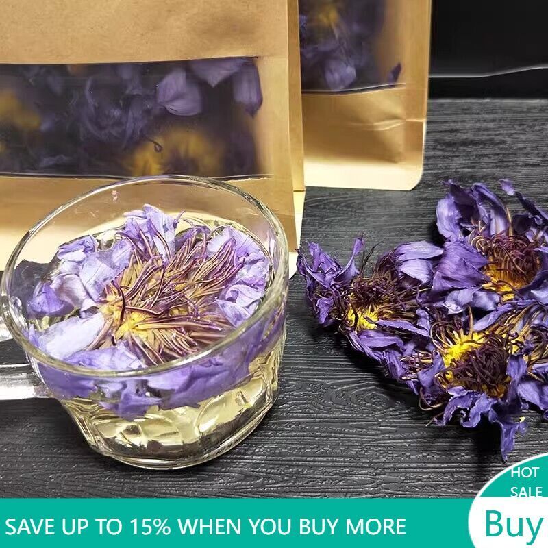 FullChea - 30g Egyptian Blue Lotus Flower Tea Bags Premium Lotus Herba Tea Main image