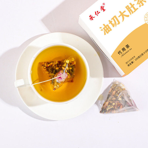Triangle wrapped tea rose winter melon lotus leaf tea cassia seed licorice tea