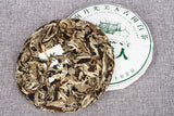 357g/cake Yunnan White Tea Old Tree Moonlight White Long Jiao Mei Ren White Te