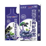 Blueberry & Black Goji Berry Juice Puree - Nutrient-Rich Healthy Drink