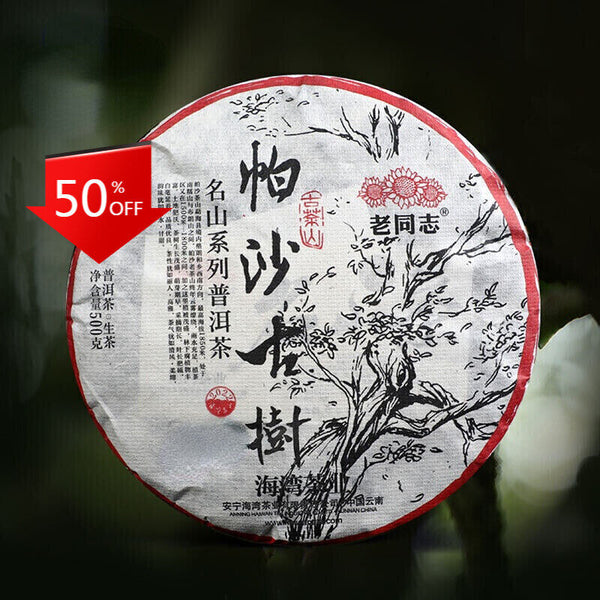 Haiwan Pa Sha Ancient Tree Puer Tea Aged Tree Sheng Puerh Tea 500g
