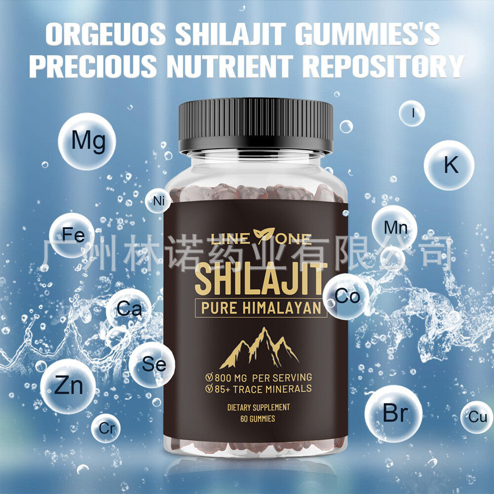 SHilajit Pure Himalayan Gummies-800mg High Ptency|60 Count