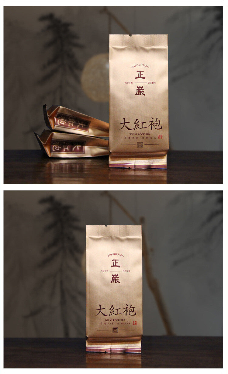 Medium Roast Loose Leaf Gift Box Chinese Rock Tea Wuyi Dahongpao Oolong Tea