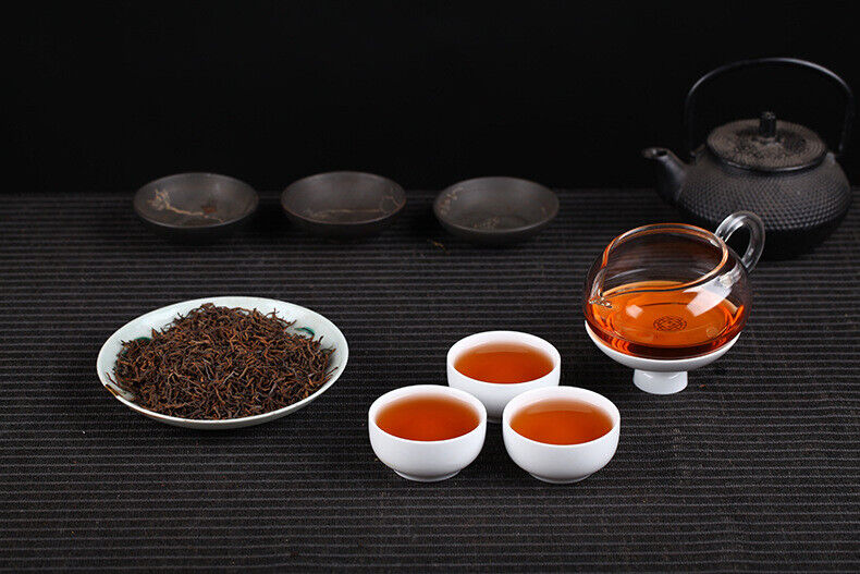500g Yunnan Pu'er Tea Menghai Spring Tea Golden Buds Ripe Tea Loose Tea