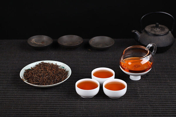 500g Yunnan Pu'er Tea Menghai Spring Tea Golden Buds Ripe Tea Loose Tea