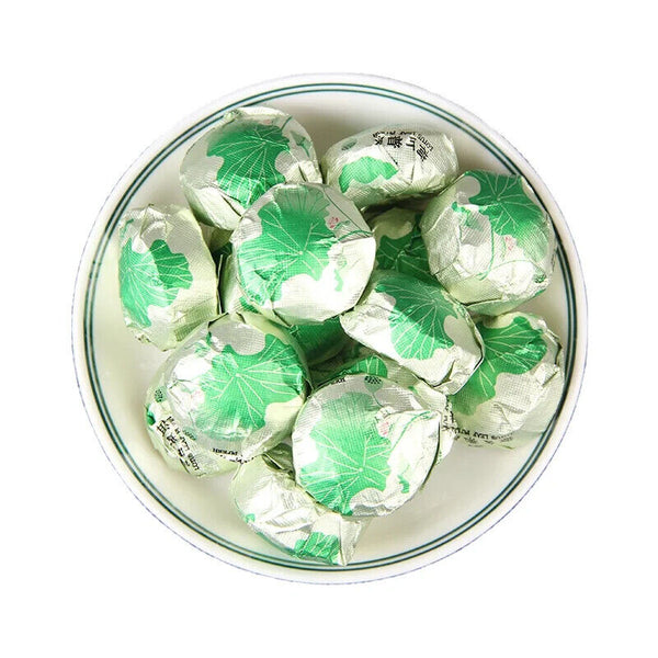Yunnan Lotus Leaf Pu'er Ripe Tea Scented Tea Xiaotuo Tea Herbal Tea 500g