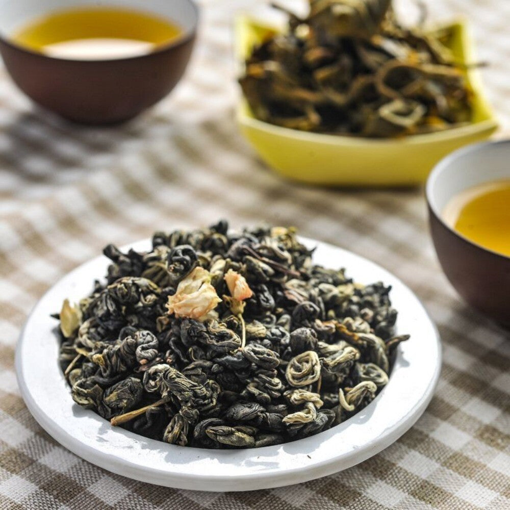 Biluochun Jasmine Tea 2025 Fresh Buds Strong Aroma Premium Green Tea