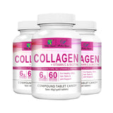 Collagen Vitamin C Biotin Tablets for Healthy Skin Hair Nail 60tablets/bottle