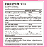 Natural Hormonal Support Capsules for Women Balance Hormones and Wellness