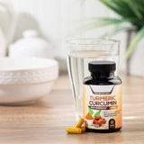 Turmeric Curcumin with Ginger - 95% Curcuminoids 2600mg Max potency w BioPerine