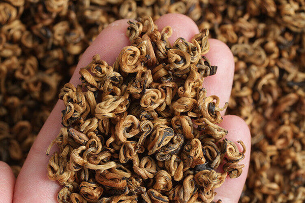 500g Yunnan black tea Fengqing Dian Hong Jin Luo (No. 2) early spring tea