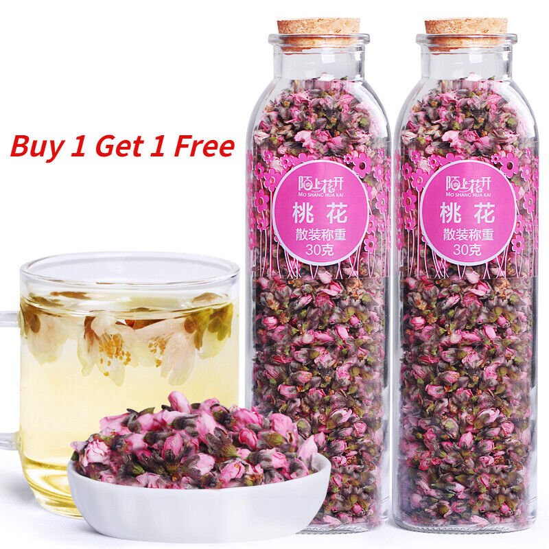 Peach Blossom Dried Peach Blossom Hand-Selected Peach Blossom Buds Herbal Tea