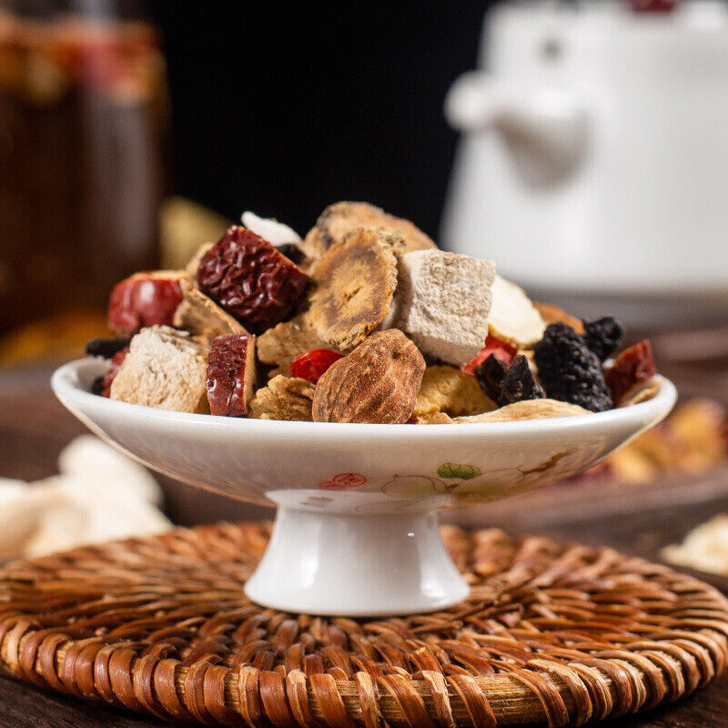 Healthy Energy Drink with Goji Berry Maca Ginseng Herbal Tea Mix