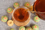 500g Yunnan Pu'er Ripe Tea Leaves Original Flavor Ripe Tea Mini Tuocha