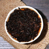 188g Ripe Puerh Tea Shu Puer Tea Cake,2016 Menghai Spring Hao Cake