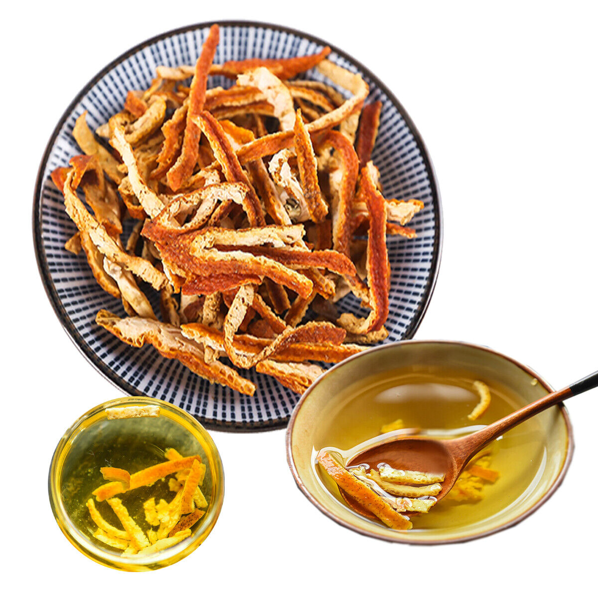 Dried Orange Peel To Make Syrup of Plum Fruit Tea Relieve A Cough Health Tea