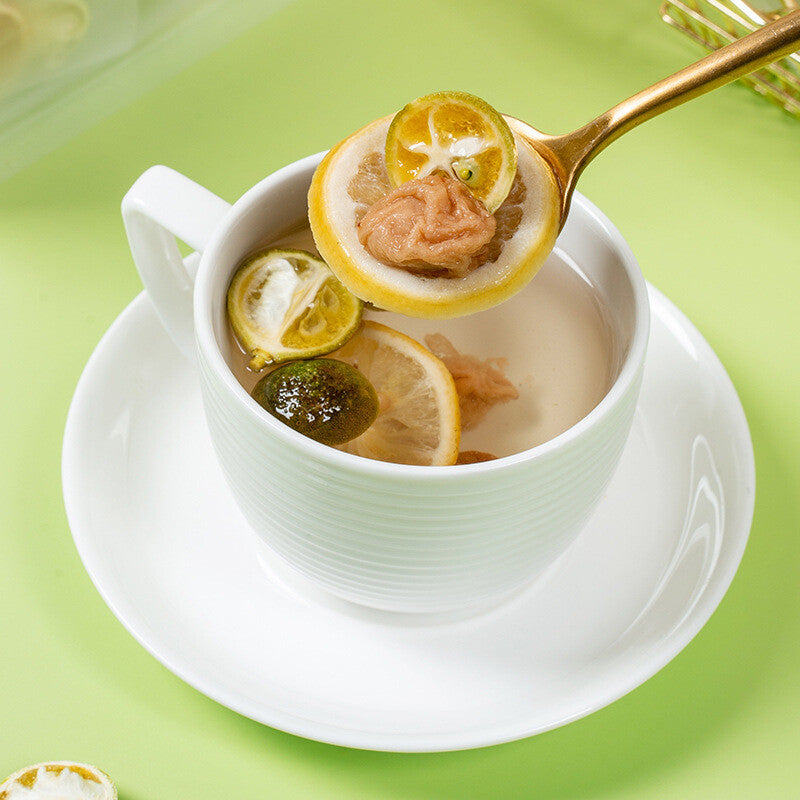 Summer Iced Fruit Tea Blend (Freeze-Dried) Preserved Plum & Citrus Tea Main image