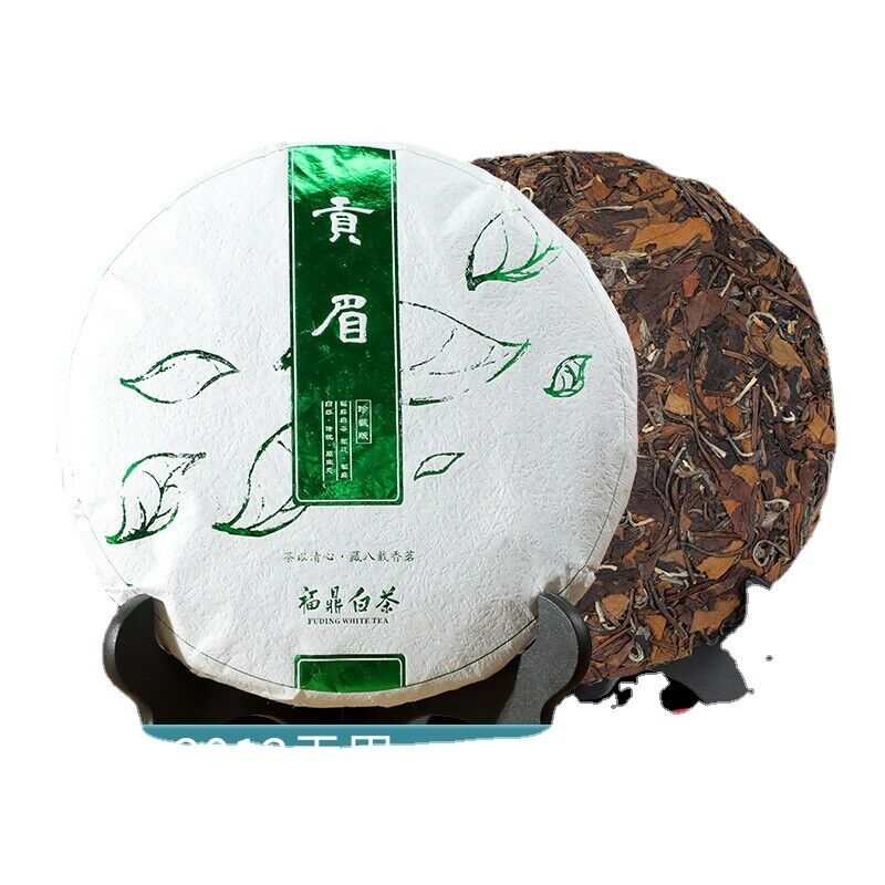 350g Fuding White Tea Panxi Gongmei Shoumei Gaoshan Sunshine Old White Tea Cake Main image
