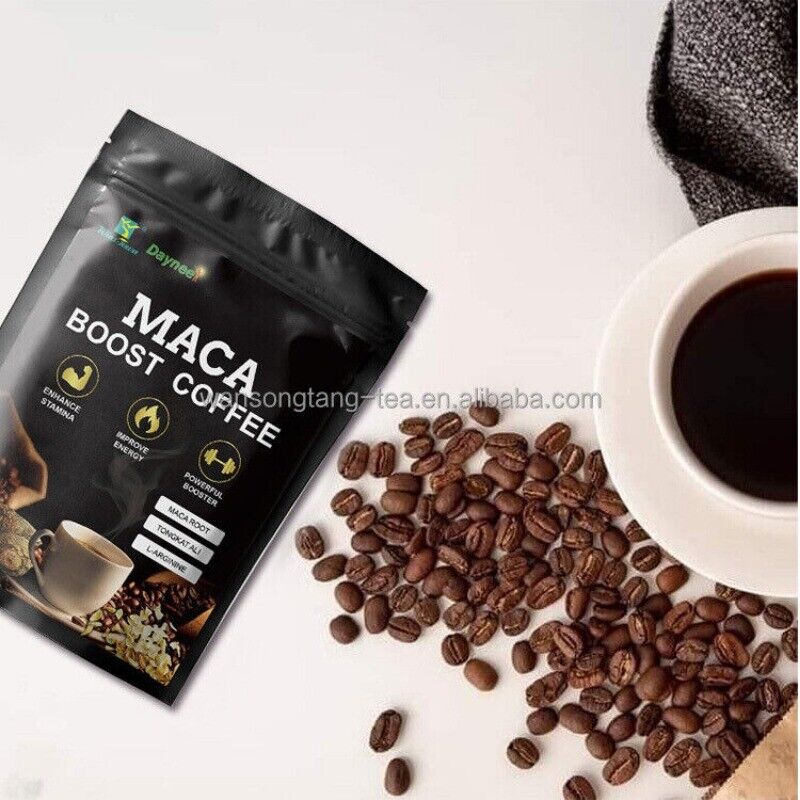 Max Man Power Maca Energy Coffee tongkat Herbal instant Maca coffee 10g*15bags
