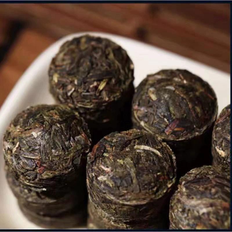 500g Yunnan Menghai Glutinous Rice Fragrant Pu'er Xiaotuo Tea Raw Mini