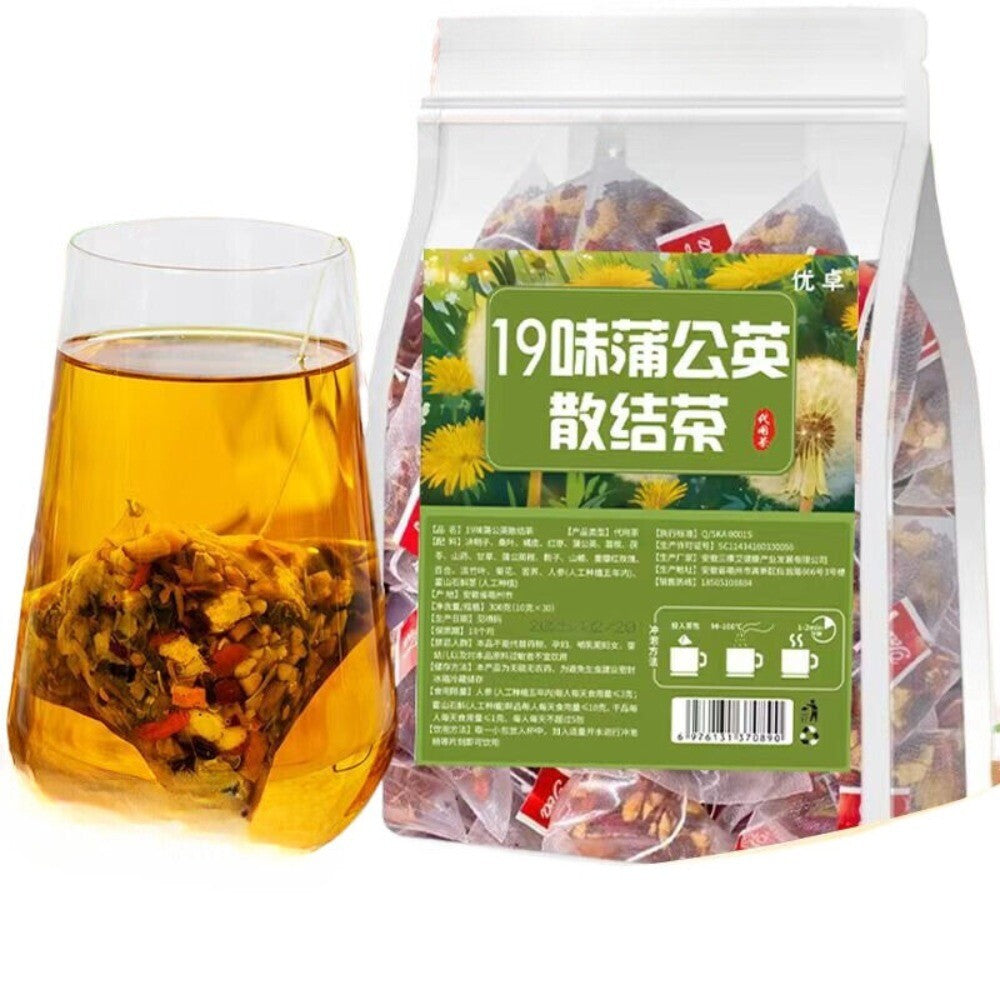 19 Herbs Dandelion Tea Detox Liver Cleanse Natural Main image
