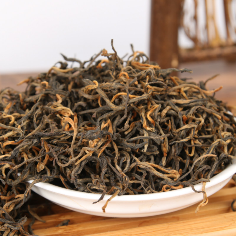 500g Yunnan black tea Dian Hong tea Hundred flowers fragrance Mao Feng No. 2 Secondary image