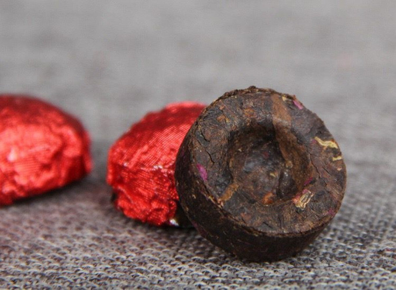 Yunnan Rose Ripe Pu-erh Mini Tuo Tea 100g Canned Loose Fragrant Blend