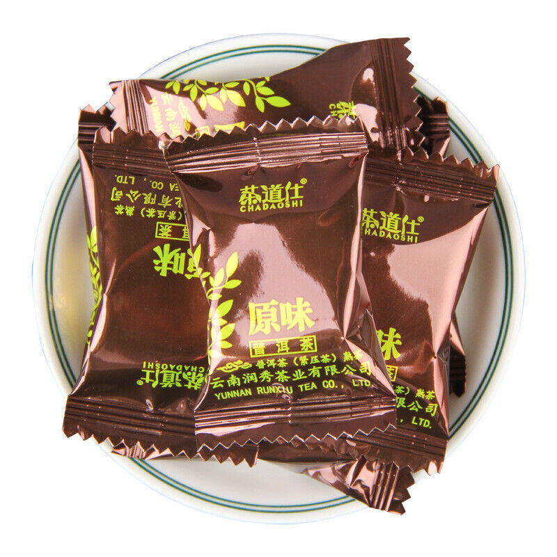 Top Puerh Ripe Tea Small Tuocha Candy Paper Original Tuocha Ripe Tea 500g/1.1lb