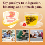 Lions Mane Clove Sea Buckthorn Tea Herbal Stomach Support Natural Wellness Blend