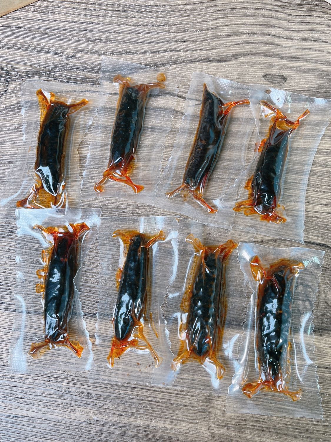 100g Vacuum Sealed Instant Sea Cucumber High Protein Low Fat Snack