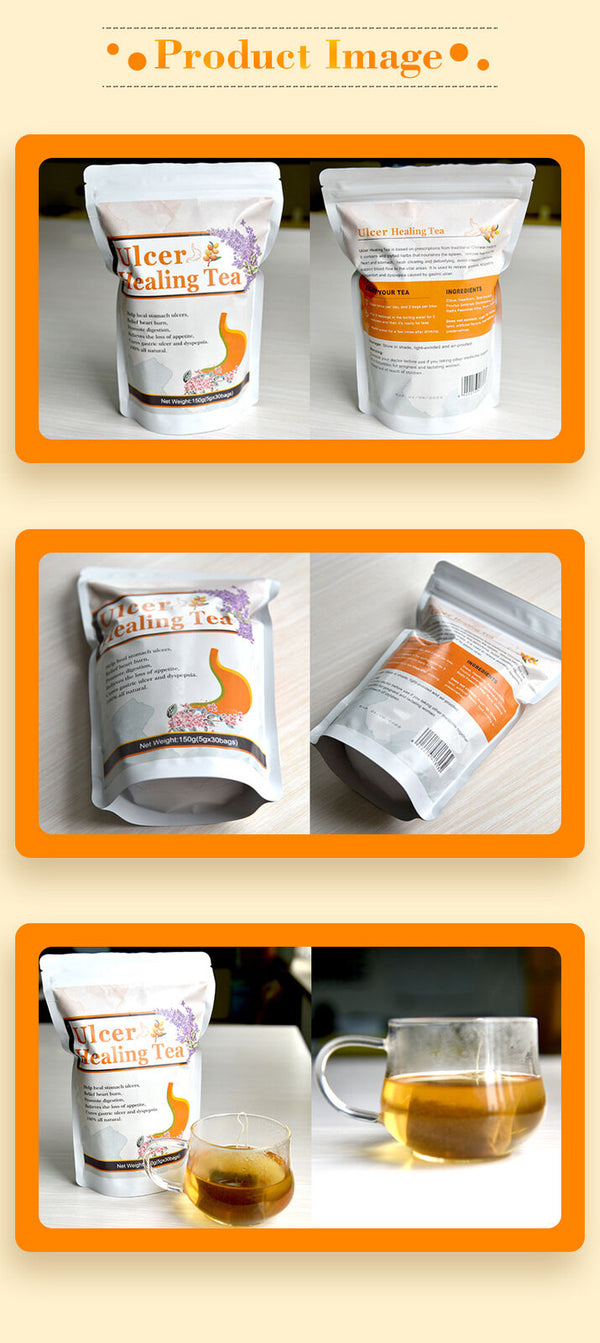 Natural Ulcer Healing Tea Herbal Tea 3g*30 bags