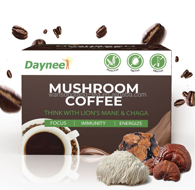 Coffee Tea Espresso Supplies Healthcare Supplement Mushroom Coffee Blend