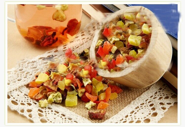 100g Fruit Tea Senility Flavored Tea Delay Chinese Fashion Tea Lmprove Immunity Main image