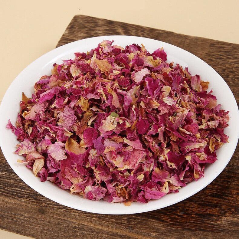 Pingyin Rose Edible Double Red Rose Petals - 50g Herbal Tea Secondary image
