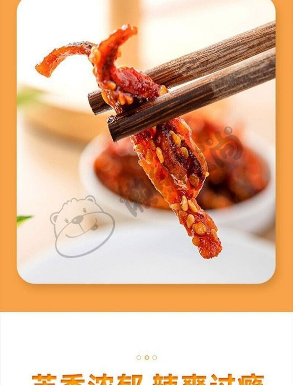 Spicy Sweet Eel Strips Dried Fish Snacks Ready to Eat