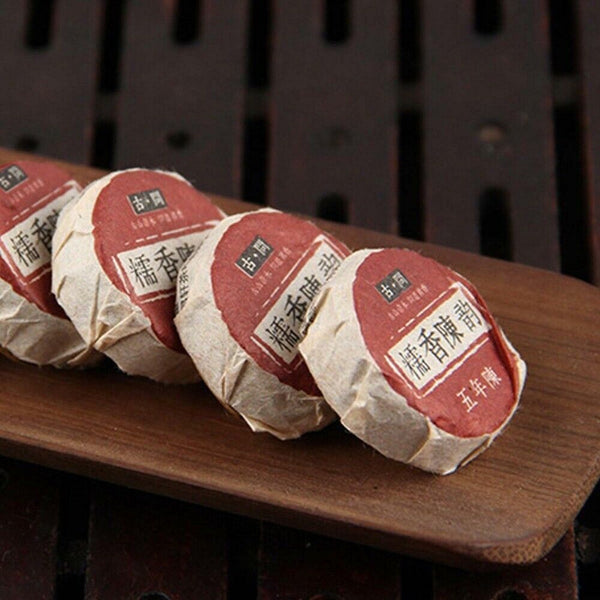 Glutinous Rice Ripe Puerh Tuo Tea Fermented Old Tree Fragrant