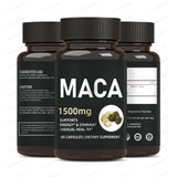 100% Natural Maca Capsules 60 Capsules Vegetarian Capsules