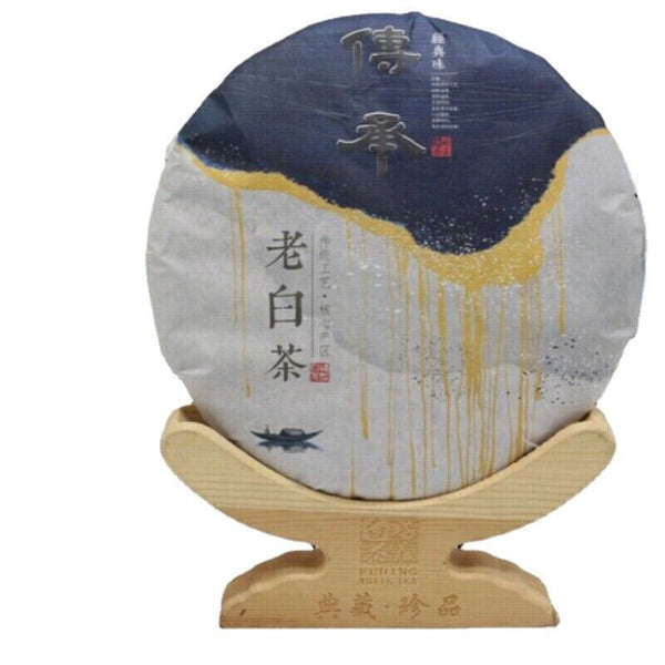 Fragrant White Tea Cake Chinese Tea 350g Premium Fuding White Tea Shoumei Date