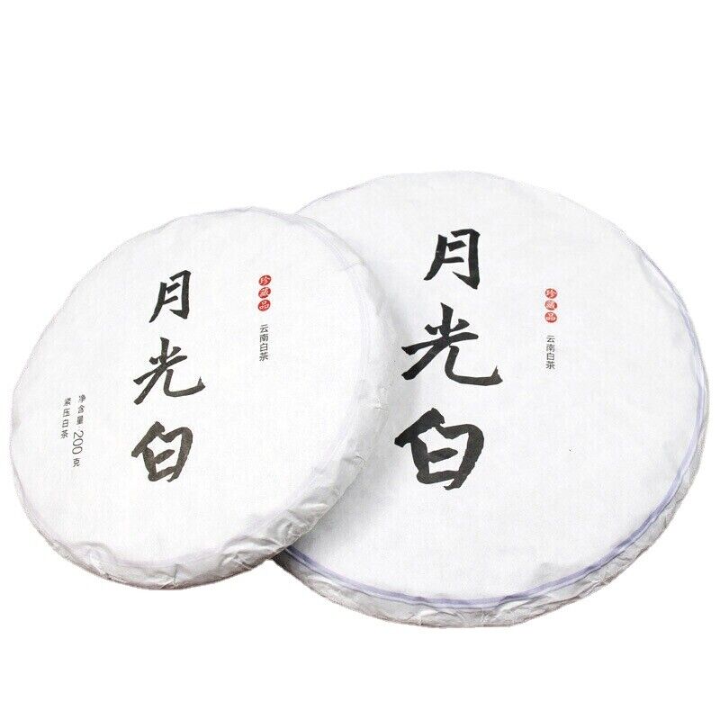 Pu'er Green Tea Health 200g Moonlight White Pu-Erh Tea Cake Chinese Aged