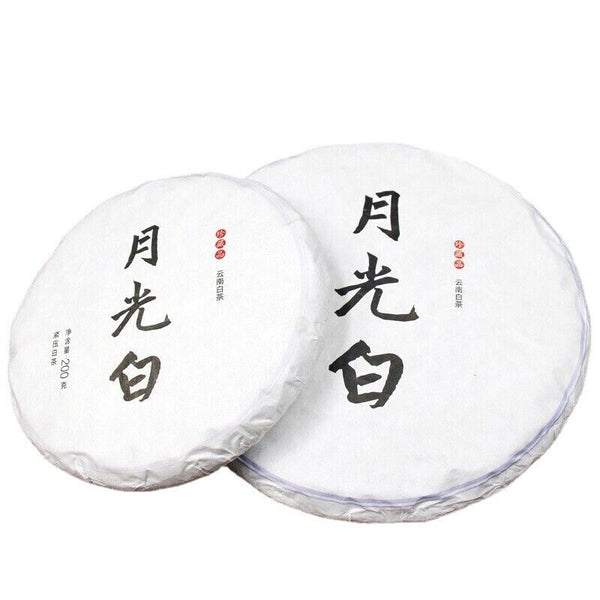 Pu'er Green Tea Health 200g Moonlight White Pu-Erh Tea Cake Chinese Aged