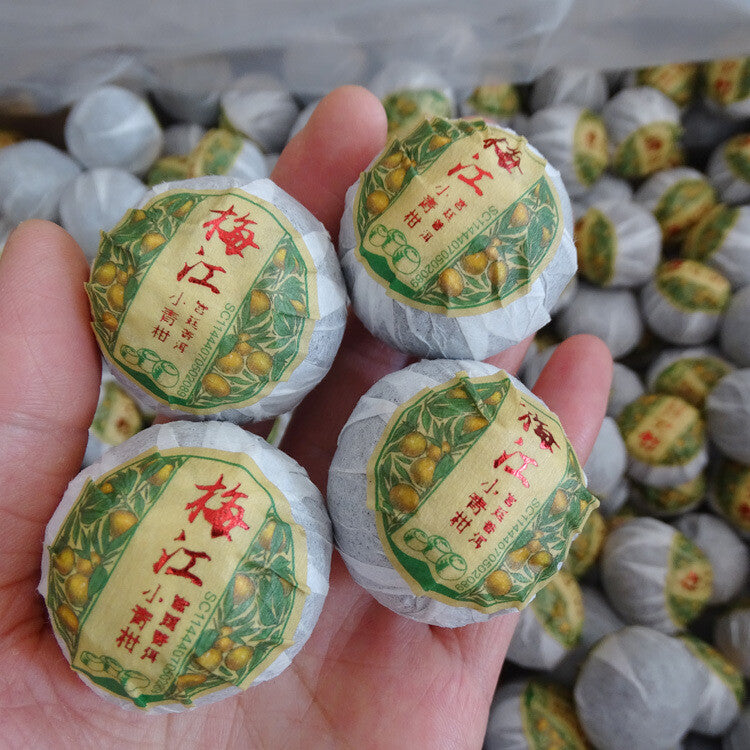 Fruity Citrus Xinhui Small Green Citrus Peel Tea Puerh Tea 500h
