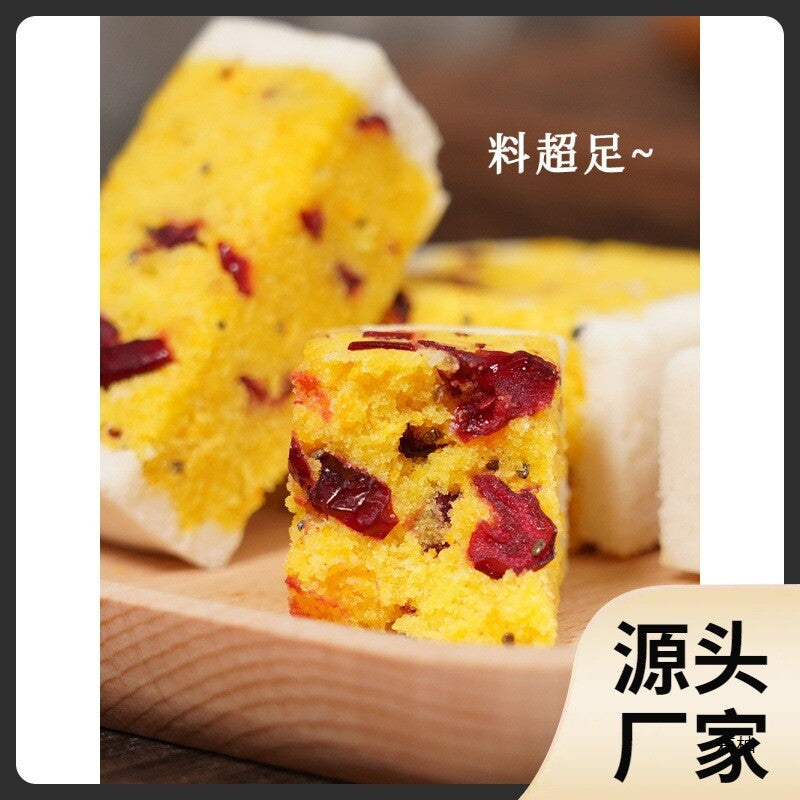 Whole Grain Snack Meal Replacement Five-Finger Peach Poria Fox Nut Cake Main image