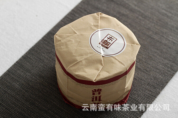 Yunnan Pu'er Tea Big Tree Old Tree Tea 100g Brown Ripe Cake (Chong)