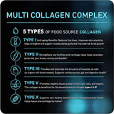3-PACK Vital Vitamins Multi Collagen Complex - Type I, II, III, V, X, Grass Fed