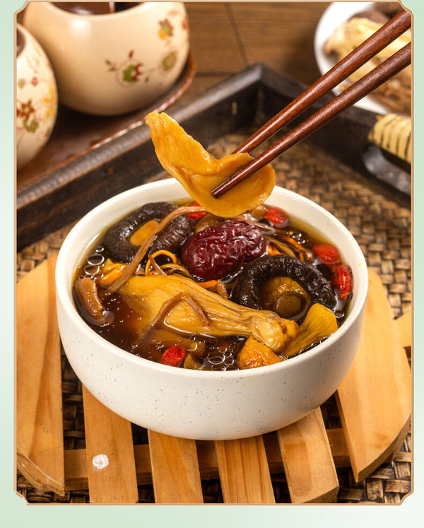 Colorful Mushroom Soup Pack Yunnan Specialty Dried Fungi Stew Mix