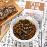 4-Year Shoumei Mini Tea Cakes Gift Box 150g Fuding Aged White Tea