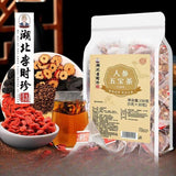 Ginseng 5-Herb Tea - Mulberry, Goji, Barley, Red Date, 150g, Wellness Tea Bags