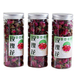 Rose tea Pingyin heavy petal rose canned flower tea bottle combination 17.6oz