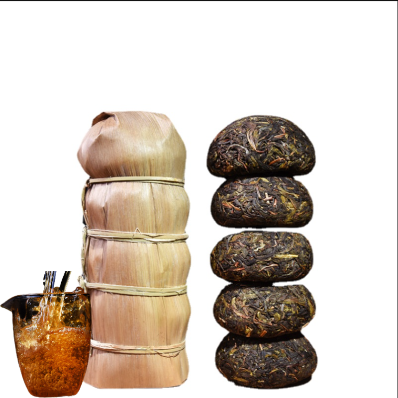 Yunnan Puerh Tea Raw Tea Tuo Tea Menghai Ancient Tree Raw Material 500g/1.1lb