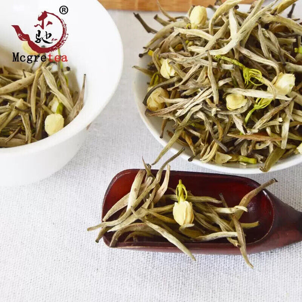 New Jasmine Yinzhen Baihao Highly Flavored Type Tea Big White Hair 250g